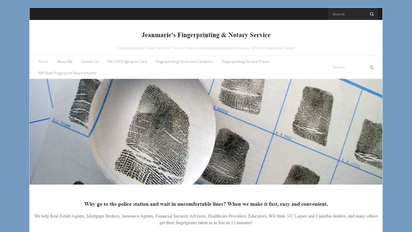 Fingerprinting Services